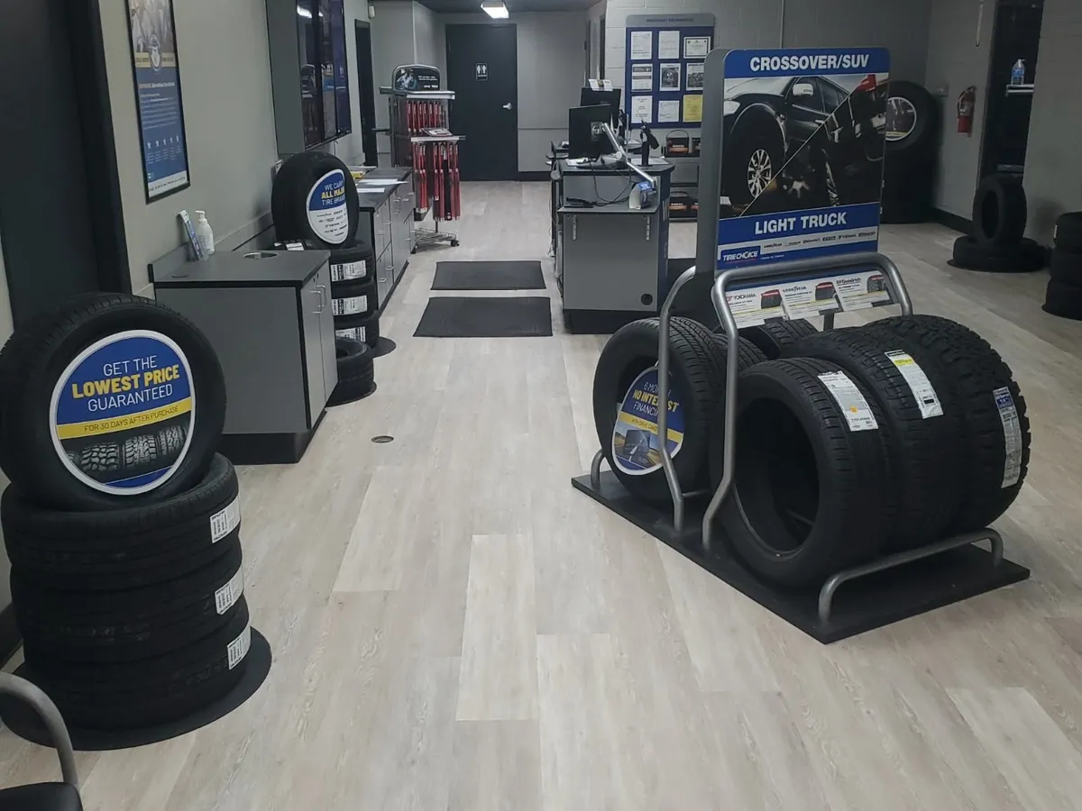 Retail floor installation