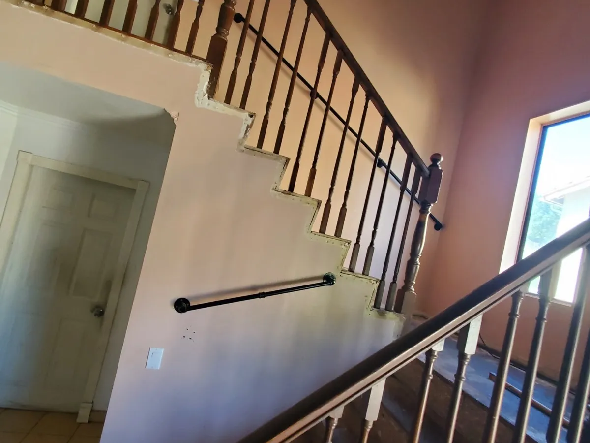 Stair and railing refinish