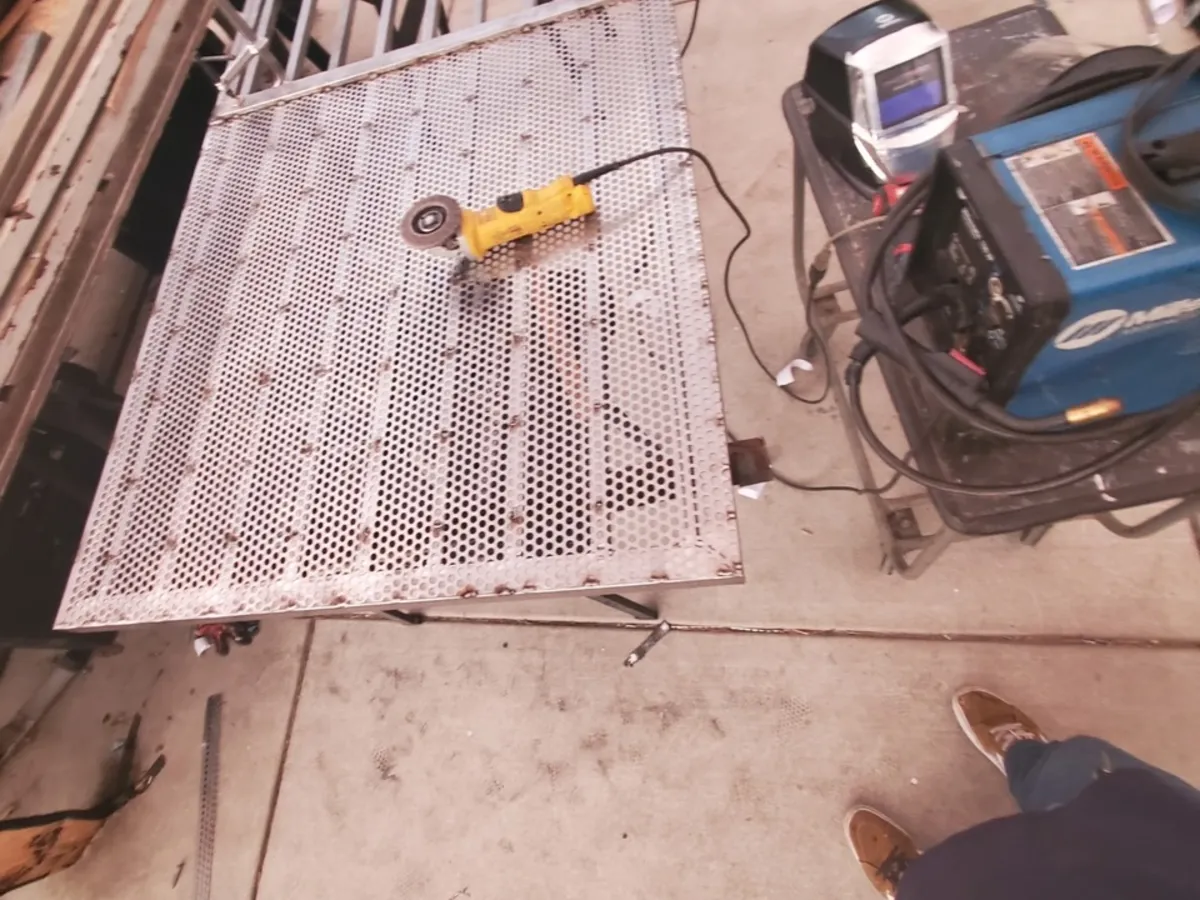 In-house steel fabrication and welding